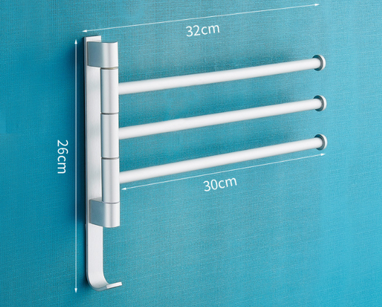 Multi-bar towel bar