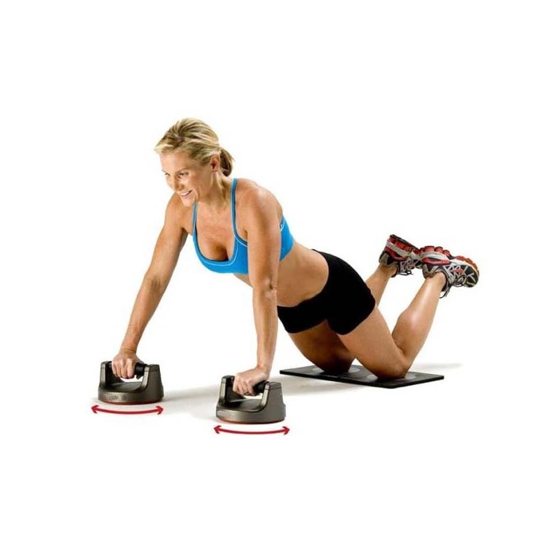 Fitness Equipment Round 360-Degree Rotatable Push-up Stand