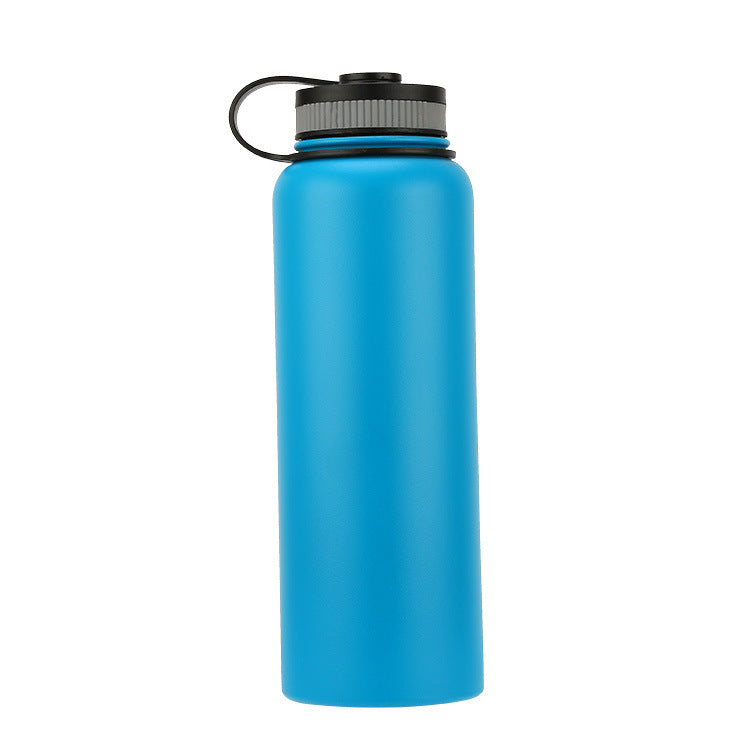 New large-capacity insulated sports bottle