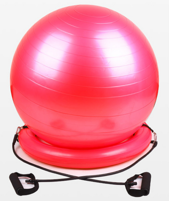 Explosion-proof yoga ball fixed base