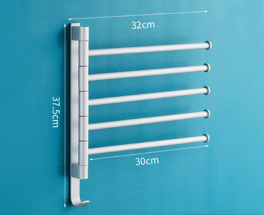 Multi-bar towel bar