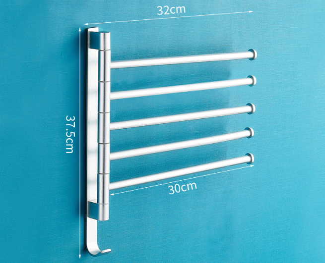 Multi-bar towel bar